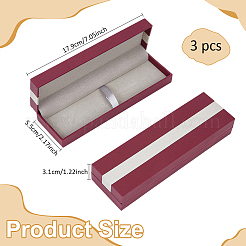 Scatole regalo in plastica per penne&nbsp;CON-WH0001-86B
