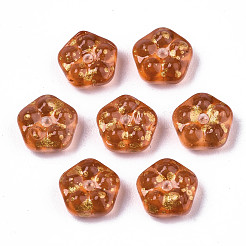 Окрашенные бусины из стекла DGLA-R052-002-B09