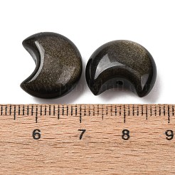 Natürliche goldene Glanz Obsidian Perlen&nbsp;G-Z156-A05