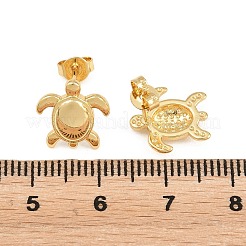 Aretes de latón&nbsp;KK-H297-01G