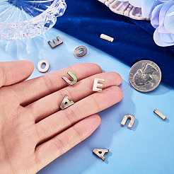10 Stück 5 Stile natürliche schwarze Lippenmuschelperlen&nbsp;SSHEL-TA0001-25