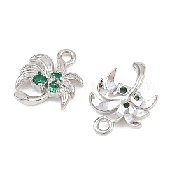 Латунные микро проложить кубического циркония подвески&nbsp;KK-L261-12P