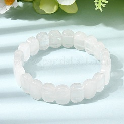 Bracelets extensibles en perles de cristal de quartz naturel pour femmes et hommes&nbsp;BJEW-D461-02H
