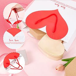 1 шт. бумажные пакеты с принтом в виде сердец на тему Дня святого Валентина&nbsp;ABAG-SP0001-11A