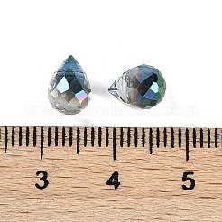 Гальванические стеклянные бусины EGLA-C008-01A-HR04