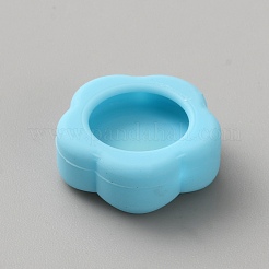 Tapa de joystick de silicona con forma de flor&nbsp;DIY-WH0888-558A-02