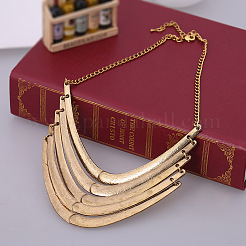 Многослойные изогнутые ожерелья из сплава для женщин&nbsp;FS-WG0316B-01