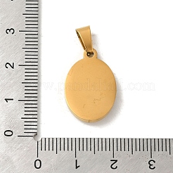 Ionenplattierung (IP) 304 Edelstahlanhänger&nbsp;STAS-C103-03G-02