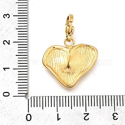 Подвесные украшения из нержавеющей стали 304 в форме сердца STAS-R159-41G-03