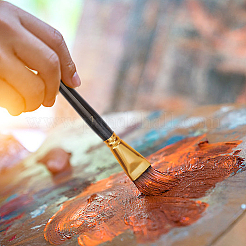 Секторная кисть для рисования DIY-WH0888-104