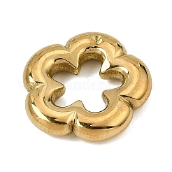 Colgante de acero inoxidable 304 con engastes de rhinestone&nbsp;SA-CBA0563-26G