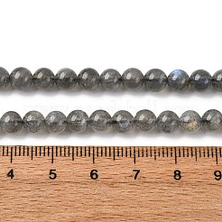 Природные лабрадорита бисер нитей&nbsp;G-H326-01-6mm