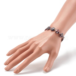 Bracciali elasticizzati a mano millefiori&nbsp;BJEW-JB06371