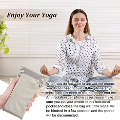 Тканевые защитные сумки Фарадея для защиты брелоков ABAG-WH0035-057