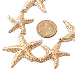 Ремни из сплава с морской звездой для женщин NJEW-B120-02