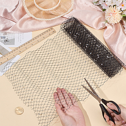 Polyester-Mesh-Tüllstoff&nbsp;DIY-WH0671-348A