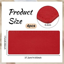 Fond de sac rectangulaire en feutre&nbsp;FIND-WH0149-85B
