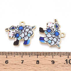 Подвески из эмали и сплава&nbsp;PALLOY-CJC0009-01A