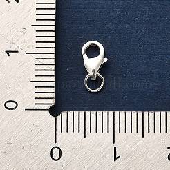 925 стерлингового серебра застежкой омар коготь&nbsp;STER-U009-11S