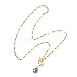 Кулон в виде картофеля из натурального жемчуга&nbsp;NJEW-JN05951