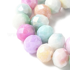 Стеклянные бусины с гальваническим покрытием  LAMP-S068-11D