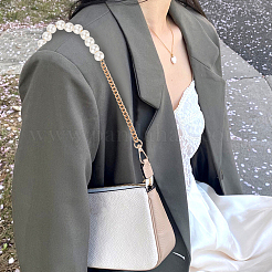 3 шт. 3 стиля пластиковых ремней для сумок с имитацией жемчуга/из искусственной кожи&nbsp;DIY-WR0003-16