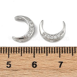 Латунные прозрачные бусины из кубического циркония KK-D375-35P