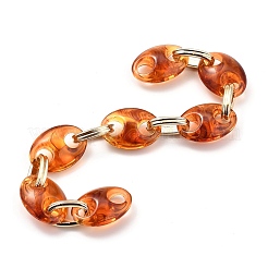 Цепочки из акрила в зернах ручной работы AJEW-JB00708