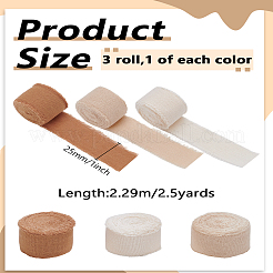 7.5 ярд двухцветных хлопковых бахромчатых лент OCOR-LP0002-73