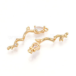 Латунные микро проложить кубического циркония подвески&nbsp;KK-N261-84G