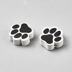 Perles en bois imprimées&nbsp;WOOD-WH0029-171B