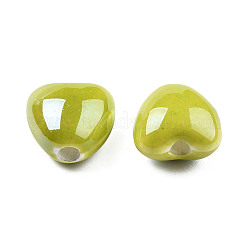 Pearlized handgefertigten Porzellan Perlen&nbsp;X1-PORC-T007-21-09