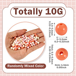 10g undurchsichtige Acrylperlen&nbsp;SACR-TADJ0001-03E