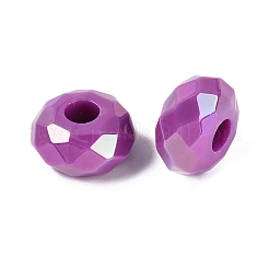 Perles européennes en acrylique opaque&nbsp;OACR-E033-23G