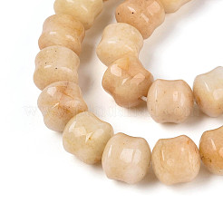 Природный Топаз нефрита бисер нитей&nbsp;G-N353-06A-02