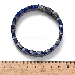 Природные лазурит бисером растянуть браслеты&nbsp;BJEW-F523-07