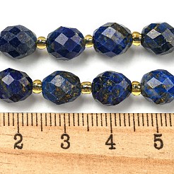 Нитки бусины из натурального ляписа-лазури G-N342-51