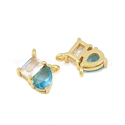 Laiton pavé de zircons cubiques&nbsp;CU-CBA6A75-03G-10
