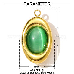 Подвески из нержавеющей стали 304 CE-OY001-02G