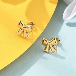 Серьги-гвоздики из нержавеющей стали 304 EJEW-M072-03G