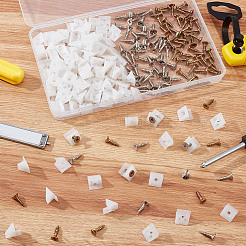 110 комплект 2-х стильных пластиковых кронштейнов FIND-GF0004-02