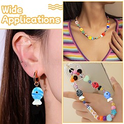 10шт 10 стиля ручной работы бусины лэмпворк LAMP-CJ0002-57