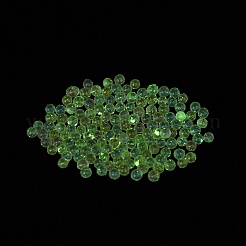 Bagliore luminoso nelle perle di vetro scure&nbsp;GLAA-WH0044-05B