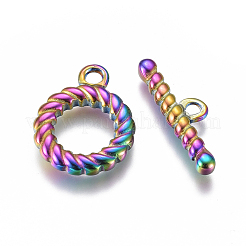 Ионное покрытие (IP) застежки-тоглы из нержавеющей стали 304 STAS-F241-08-M