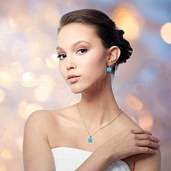 Природные и синтетические смешанные каменные подвески&nbsp;G-PH0034-36P