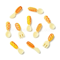 50 шт. 5 стиля кухонной утвари тематические смоляные кабошоны&nbsp;RESI-CJ0004-23