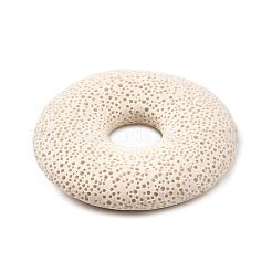 Природный диск из вулканического камня большие подвески&nbsp;G-M203-12