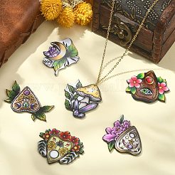 12 шт. 6 акриловых подвески&nbsp;MACR-CJ0001-68