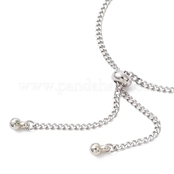 Изготовление браслета-слайдера из нержавеющей стали 304 толщиной 2.5 мм&nbsp;AJEW-JB01455