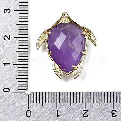 Подвески из натурального аметиста &nbsp;G-U019-02G-07